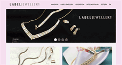 Desktop Screenshot of labeljewellery.com