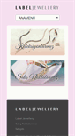 Mobile Screenshot of labeljewellery.com