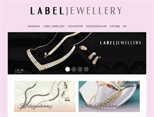 Tablet Screenshot of labeljewellery.com